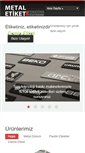 Mobile Screenshot of metaletiket-ci.com